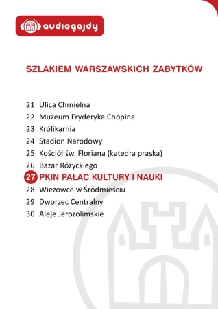 audiobook Pałac Kultury i Nauki. Szlakiem warszawskich zabytków - Ewa Chęć