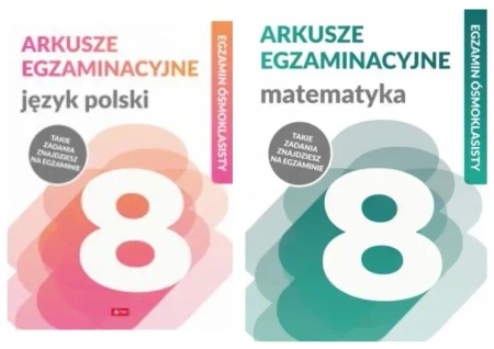 Pakiet: Arkusze egzaminacyjne SP 8 - praca zbiorowa