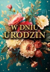 Karnet B6 3D W dniu urodzin - Armin Style