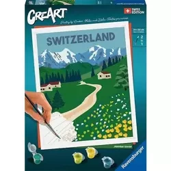 CreArt: Szwajcaria krajobraz - Ravensburger