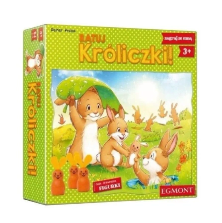 Gra - Zagraj ze mną. Ratuj króliczki - Reiner Knizia
