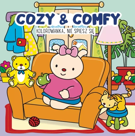 Kolorowanka Cozy & Comfy. Nie spiesz się - John Taylor (ilustr.)