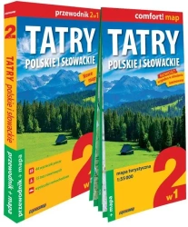 Tatry Polskie i Słowackie przewodnik 2w1 w.2024 - Tomasz Nodzyński, Marta Cobel-Tokarska