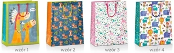Torba prezentowa Kids 23x18x10cm MIX - Pan Dragon