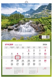 Kalendarz 2026 jednodzielny Lux MIX - Artsezon
