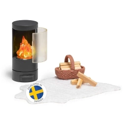 Kominek do domku dla lalek - Lundby