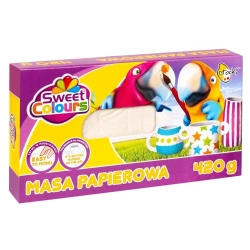 Masa papierowa 420g - Sweet colours