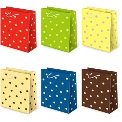 Torebki ozdobne T2-142 Grochy 10 sztuk - PAW S.C.