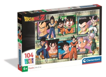 Puzzle 104 Super Kolor Dragon Ball - Clementoni