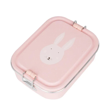 Lunch box stalowy mały Królik - Trixie Baby