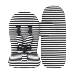 Zestaw kolorystyczny do wózka Mima Xari - Black&White