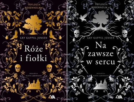 Trylogia Rosenholm Tom 1+2 Róże i fiołki+ Na zawsze w sercu Kappel Jensen - Gry Kappel Jensen