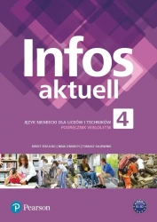 Infos aktuell 4 KB + kod interaktywny PEARSON - Birgit Sekulski, Nina Drabich, Tomasz Gajownik