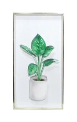 Obraz - kwiat doniczkowy 20x40cm - SWEDE