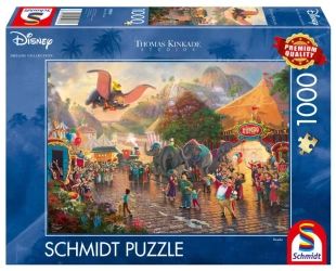 Puzzle 1000 PQ T. Kinkade Słoń Dumbo Disney 110793 - Schmidt Puzzle