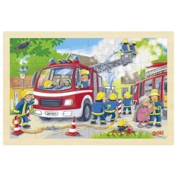 Puzzle Akcja strażacka 24el - Goki