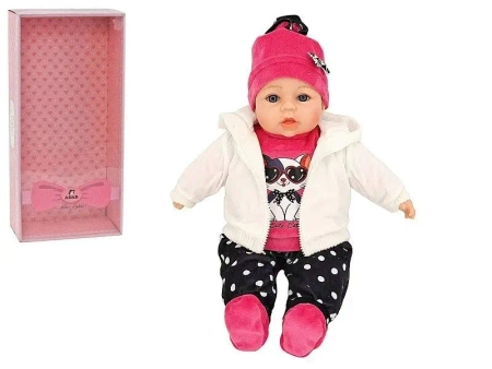 Lalka bobas 40 cm z polskim dźwiękiem - ADAR