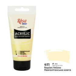 Farba akrylowa naples yellow 411 75ml - Rosa