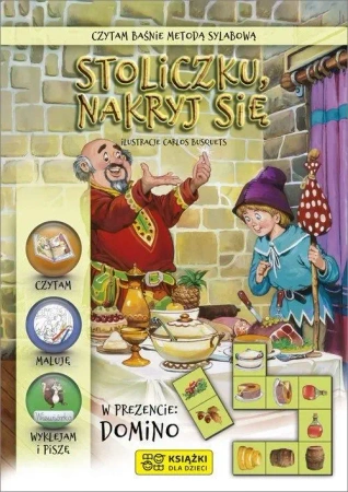 Czytam baśnie metodą sylabową. Stoliczku nakryj... - Beata Wojciechowska-Dudek