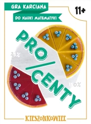 Gra karciana do nauki matematyki - Procenty - Bożena Dybowska, Anna Grabek
