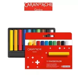 Kredki woskowe 10 kolorów - Carandache
