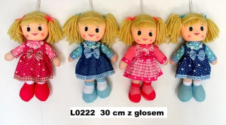 Lalka z głosem 30cm MIX - Sun-Day