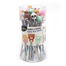Ołówek z figurką (24szt) KIDEA - DERFORM