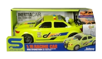 Pojazd auto z otwieranym bagażnikiem oraz ze światłem i dźwiękiem - SWEDE