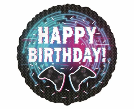 Balon foliowy 46cm Happy Birthday - Godan