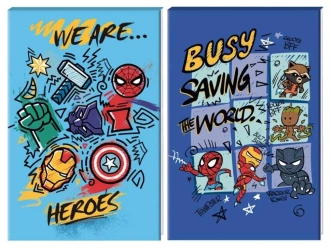 Notes A7/30K z poddrukiem Spider man (16szt) - Praca zbiorowa