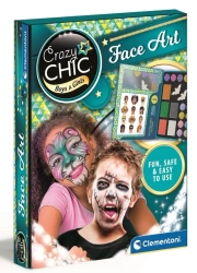 Crazy Chic. Zestaw do malowania twarzy - Clementoni