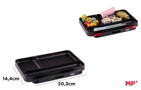 Organizer na biurko tacka czarny - MP Main Paper