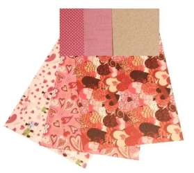 Karton obustronny 300g 24x34cm 3 ark MIX - Galeria Hobby