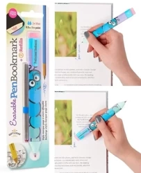 Pen Boomkark zakładka długopis - Robak + wkłady - Thinking Gifts