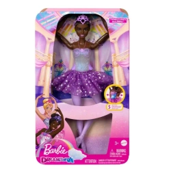 Lalka Barbie Dreamtopia Baletnica Magiczne światełka Brunetka - Mattel