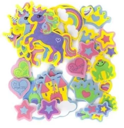 Naklejki z pianki - Jednorożce 50szt - Dalprint dpCraft