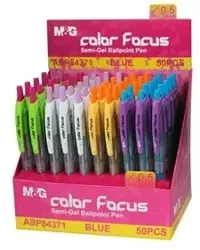 DŁUGOPIS SEMI GEL ABP84371 MIX - TITANUM