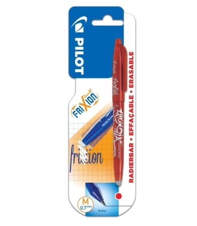 Pióro kulk. FriXion czerwony 0.7 - PILOT