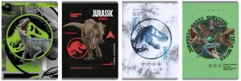Zeszyt A5/60K kratka Jurassic park (5szt) - Beniamin