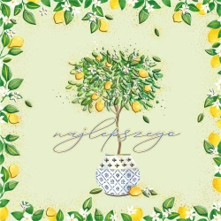 Karnet KW Drzewko cytrynowe - Henry