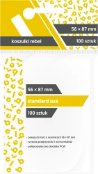 Koszulki na karty Rebel (56x87 mm) Light Crater 100 sztuk