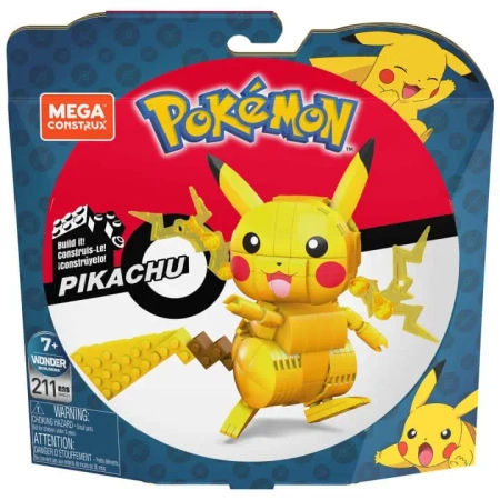 Klocki Pikachu średni Pokemon do zbudowania GMD31 - Mega Bloks
