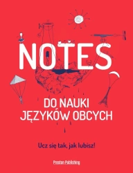 Notes do nauki języków obcych czerwony - praca zbiorowa