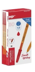 Długopis 1.0mm czerwony (50szt) - MP Main Paper