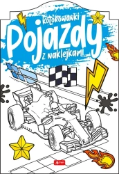 Pojazdy. Kolorowanka z naklejkami - praca zbiorowa