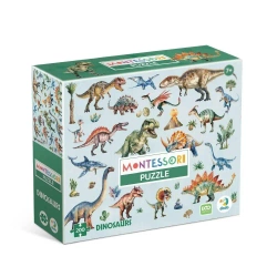 Puzzle 200 Montessori Dinozaury - Dodo