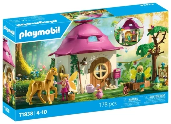Playmobil Przytulny dom wróżek i złoty jednorożec 71838