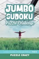 Jumbo Sudoku Puzzle Challenge Vol 3 - Puzzle Crazy