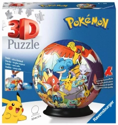 Puzzle 3D 72 Kula Pokemon - Ravensburger