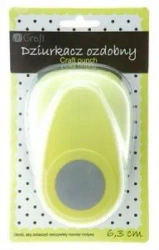 Dziurkacz ozdobny 6,3cm koło - Dalprint